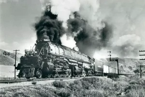 Union Pacific Big Boy Steam Locomotive 4019 Railroad UP train 4-8-8-4